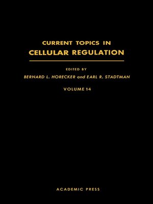 cover image of Current Topics in Cellular Regulation, Volume 14